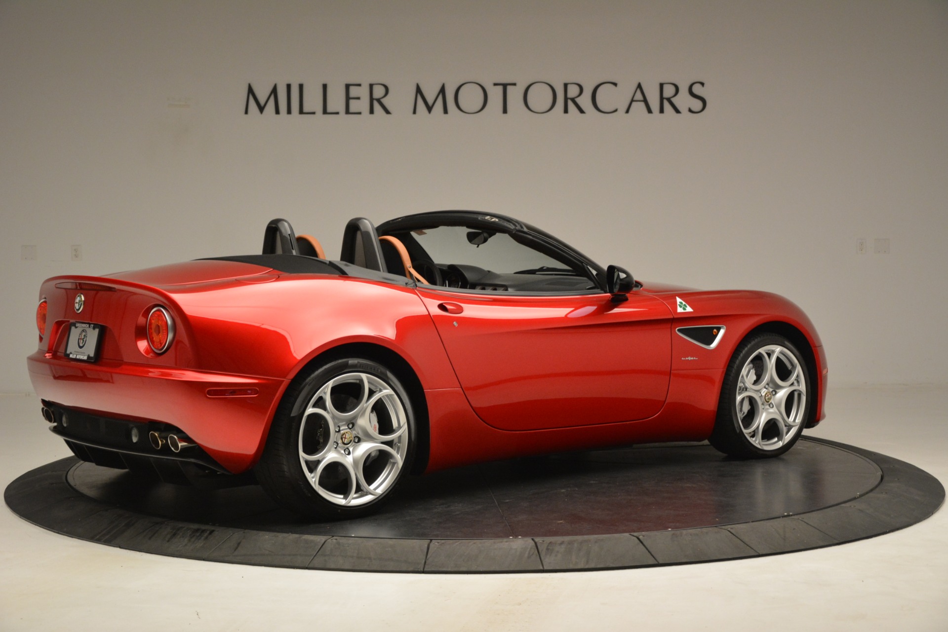 Pre Owned 2009 Alfa Romeo 8c Spider For Sale Special Pricing Bentley Greenwich Stock 6998